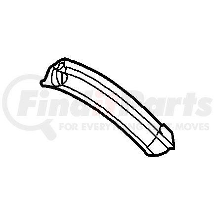 1W6Z7654000AG by FORD - WEATHERSTRIP