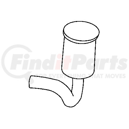 53013001AA by CHRYSLER - Evaporative Emissions System Leak Detection Pump Hose - fits 1998-2001 Jeep Cherokee