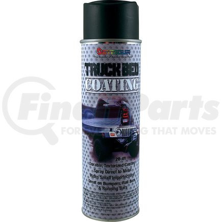 20-041 by SEYMOUR OF SYCAMORE, INC - Professional Truck Bed Coating/Liner - Black, 15 oz. Aerosol Spray