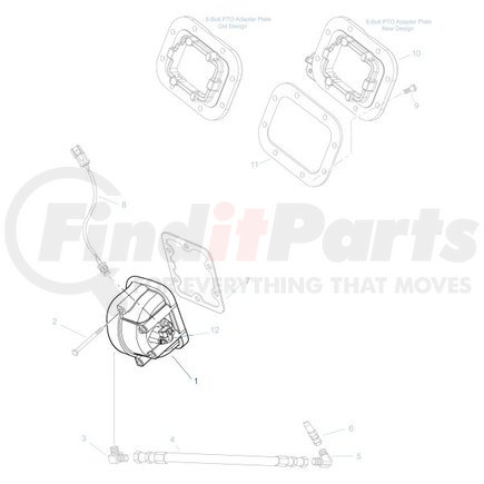 K3637 by FULLER - KIT-INERTIA BRAKE