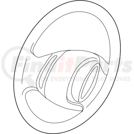 6L1Z3600AC by FORD - WHEEL ASM STEERING