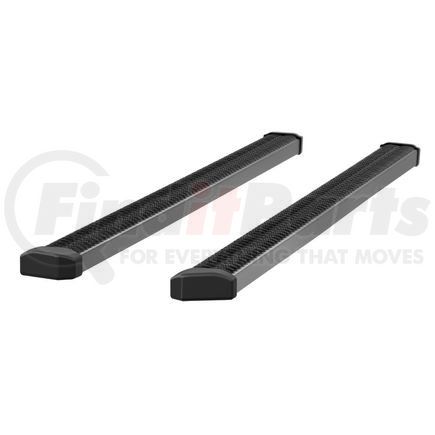 416088 by LUVERNE - SlimGrip 5" x 88" Black Aluminum Running Boards (No Brackets)