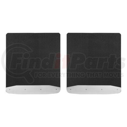 251724 by LUVERNE - Rear Dually 20" x 23" Rubber Mud Guards, Select Ford F-350, F-450 (2 Flaps)