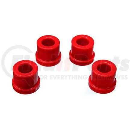 410103R by ENERGY SUSPENSION - Rack And Pinion Bushing Set; Red; Performance Polyurethane;