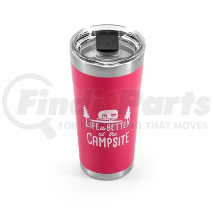 53061 by CAMCO - PINK TUMBLER 20 OZ