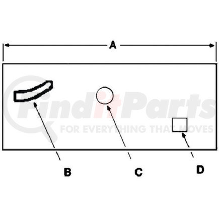 10GDH-EQ42RH34 by REDNECK TRAILER - Suspension Accessories - Equalizer Right Hand 2.5" Wide Slipper Spring