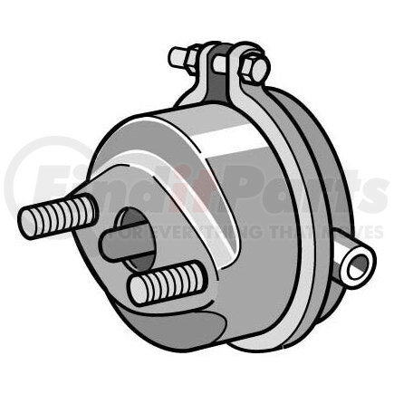 II30618 by BENDIX - Air Brake Chamber - T24, 270 Degree Clamp Angle, 2.25 Inch Stroke, M16 Ports