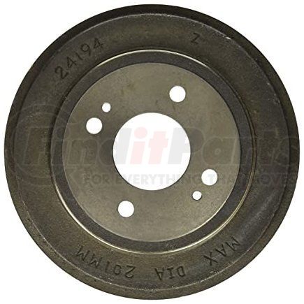 PDR0815 by BENDIX - Brake Drum - Cast Iron, 7.874 Inch Diameter, 4 Lug Holes