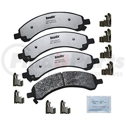 MKD989FM by BENDIX - FLEET METLOK Disc Brake Pad Set