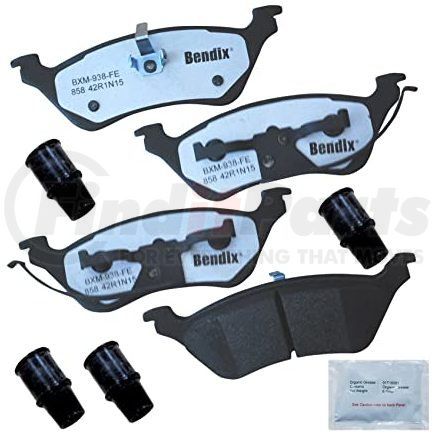 MKD858FM by BENDIX - FLEET METLOK Disc Brake Pad Set