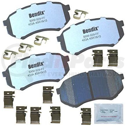 MKD433AFM by BENDIX - Disc Brake Pad Set