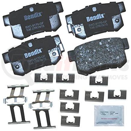 CFC536 by BENDIX - Premium Copper-Free Brake Pad