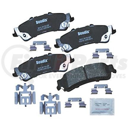 CFC792HD by BENDIX - Premium Copper-Free Brake Pad