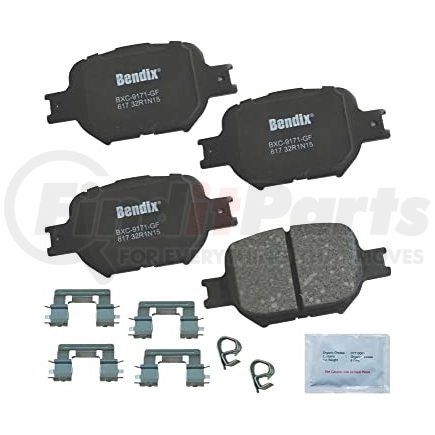 CFC817 by BENDIX - Premium Copper-Free Brake Pad