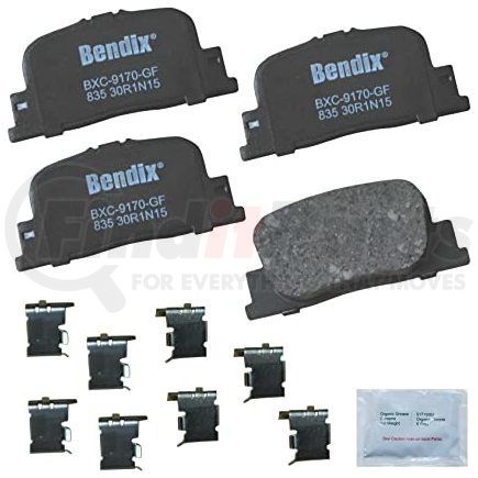 CFC835 by BENDIX - Premium Copper-Free Brake Pad