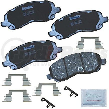 CFC866 by BENDIX - Premium Copper-Free Brake Pad