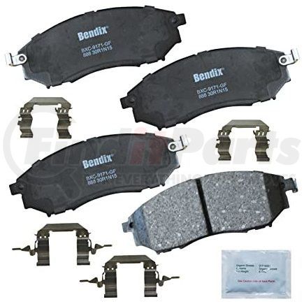 CFC888 by BENDIX - Premium Copper-Free Brake Pad