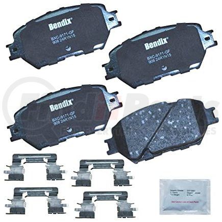 CFC908 by BENDIX - Premium Copper-Free Brake Pad