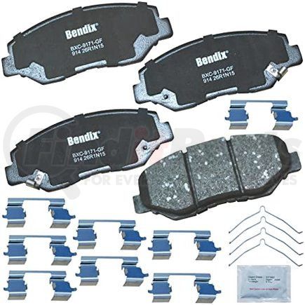 CFC914 by BENDIX - Premium Copper-Free Brake Pad