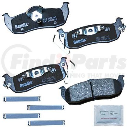 CFC1041 by BENDIX - Premium Copper-Free Brake Pad