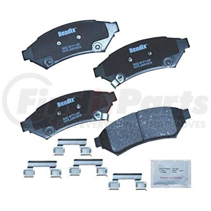 CFC1075 by BENDIX - Premium Copper-Free Brake Pad