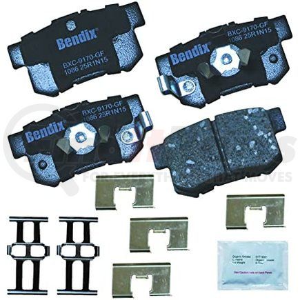 CFC1086 by BENDIX - Premium Copper-Free Brake Pad