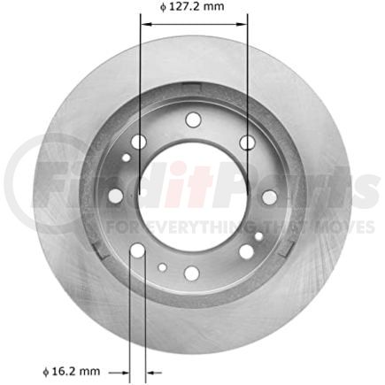 PRT6074 by BENDIX - Brake Rotor