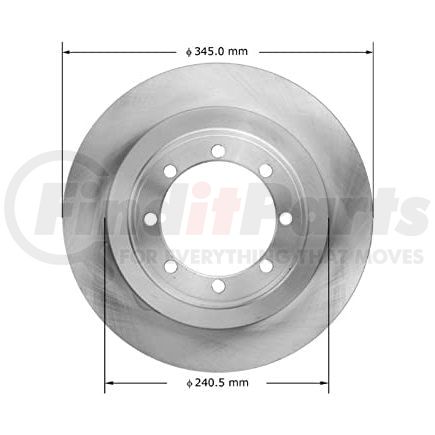 Bendix PRT5914 Disc Brake Rotor Brake Rotor