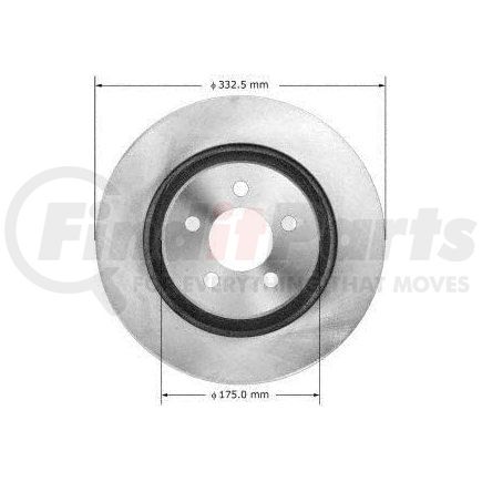 PRT5917 by BENDIX - Brake Rotor