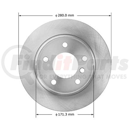 PRT5924 by BENDIX - Brake Rotor