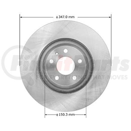 PRT5959 by BENDIX - Brake Rotor