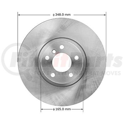 PRT5969 by BENDIX - Brake Rotor