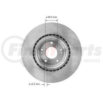 PRT5975 by BENDIX - Brake Rotor