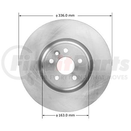 PRT6005 by BENDIX - Brake Rotor