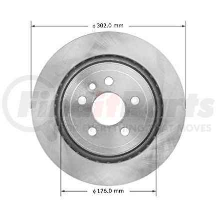 PRT6006 by BENDIX - Brake Rotor