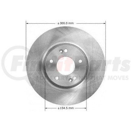 PRT6123 by BENDIX - Brake Rotor