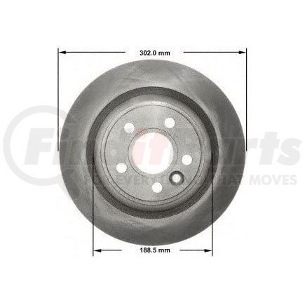 PRT6188 by BENDIX - Brake Rotor