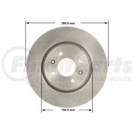 PRT6181 by BENDIX - Brake Rotor