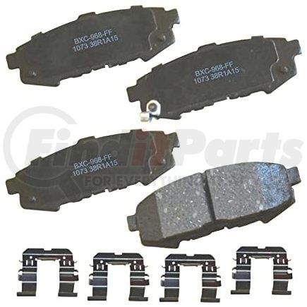 SBC1073 by BENDIX - Stop Ceramic Disc Pad Set