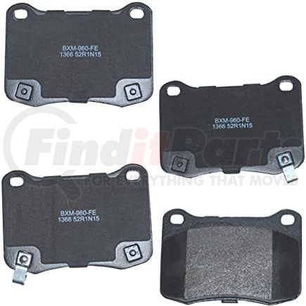 SBM1366 by BENDIX - Stop Ceramic Disc Pad Set