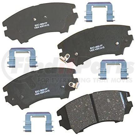 SBC1404 by BENDIX - Stop Ceramic Disc Pad Set