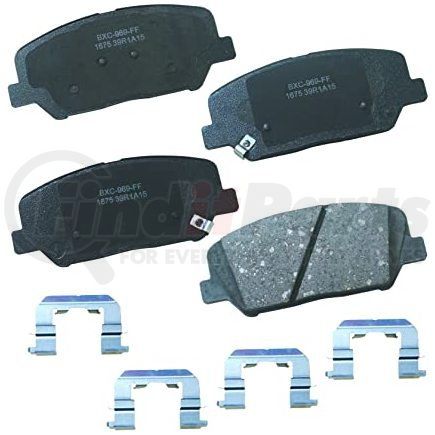 SBC1675 by BENDIX - Stop Ceramic Disc Pad Set