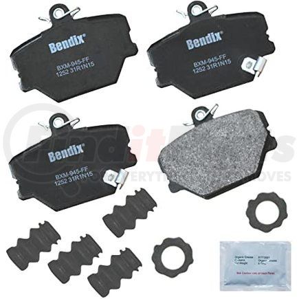 CFM1252 by BENDIX - Premium Copper-Free Brake Pad