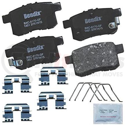 CFC1451 by BENDIX - Premium Copper-Free Brake Pad