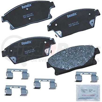 CFC1467 by BENDIX - Premium Copper-Free Brake Pad