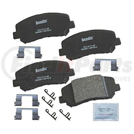 CFC1640AK1 by BENDIX - Premium Copper-Free Brake Pad