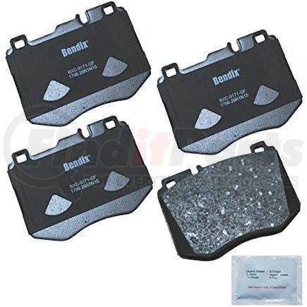 CFC1796 by BENDIX - Premium Copper-Free Brake Pad