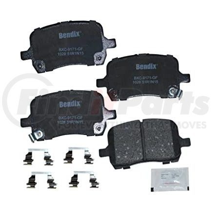 CFC1028 by BENDIX - Premium Copper-Free Brake Pad