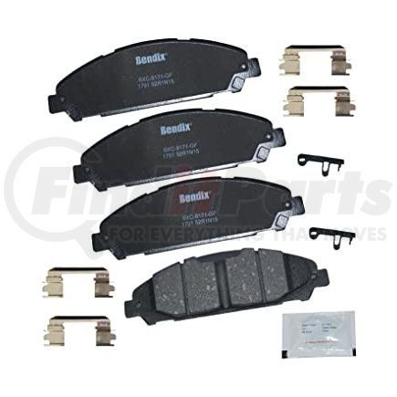 CFC1791 by BENDIX - Premium Copper-Free Brake Pad