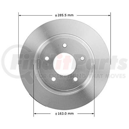 PRT5064FC by BENDIX - Brake Rotor